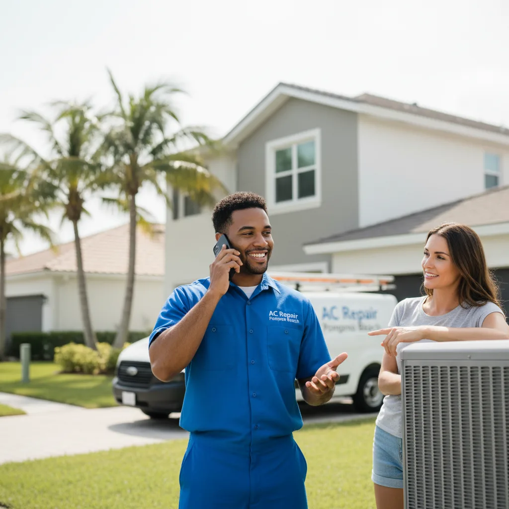 AC Repair Pompano Beach customer support in Bushnell
